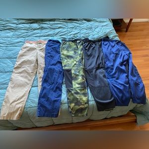 4 pairs Land’s End boys’ pants size XXL (18-20) HUSKY
